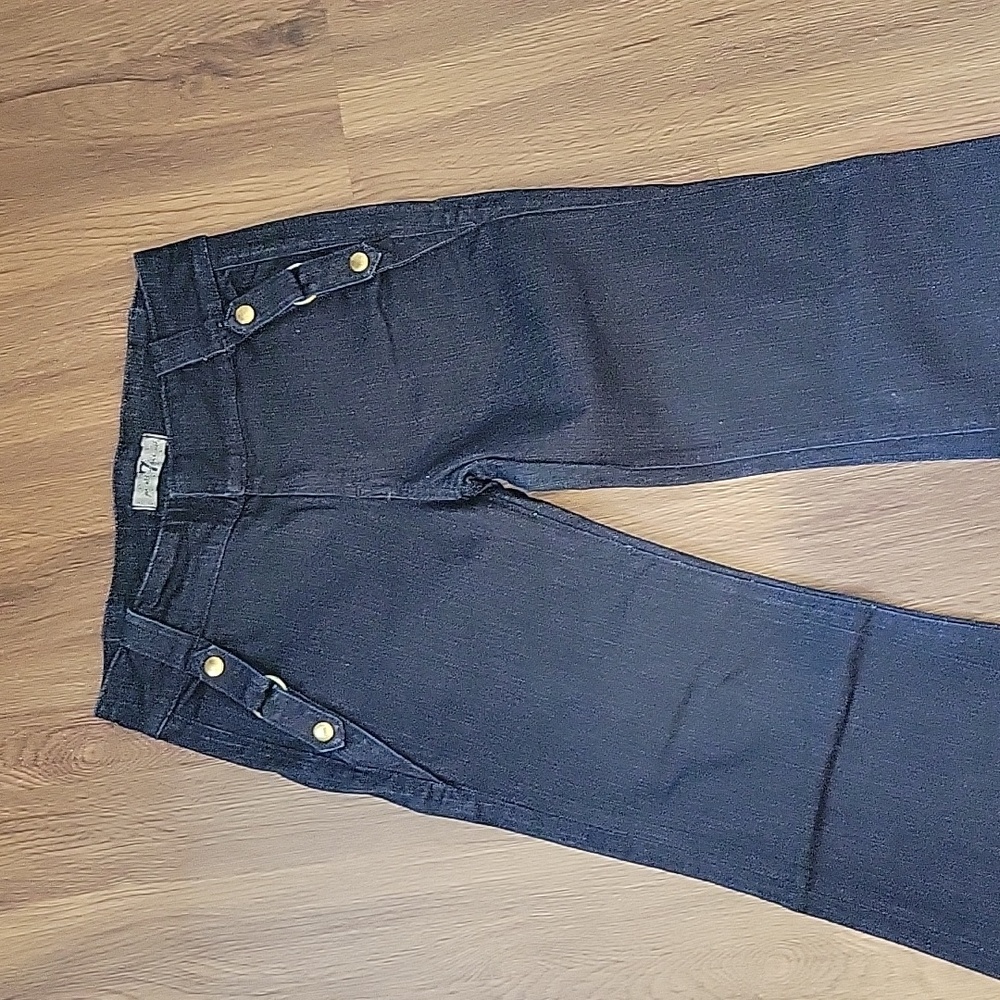 7 for all mankind dark sailor jeans denim size 25